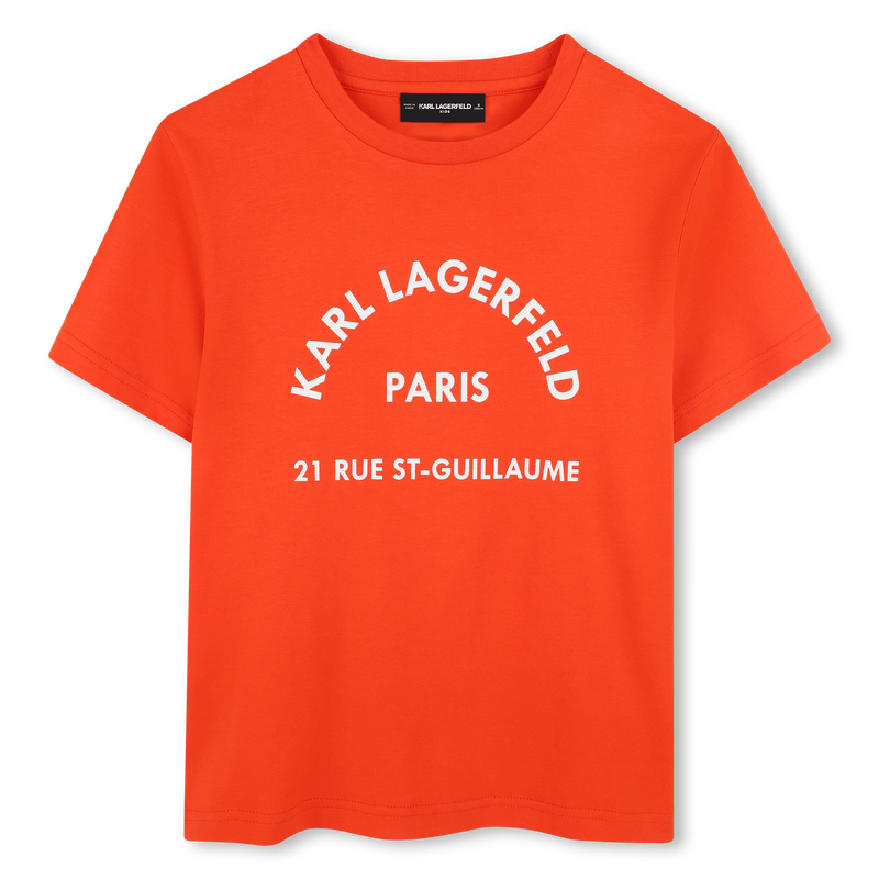 T-shirt à manches courtes KARL LAGERFELD KIDS 
                    GARCON