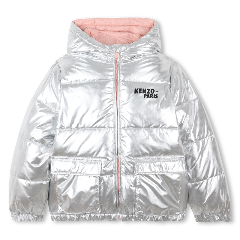 Doudoune r&eacute;versible en polyester KENZO KIDS 
                        FILLE
