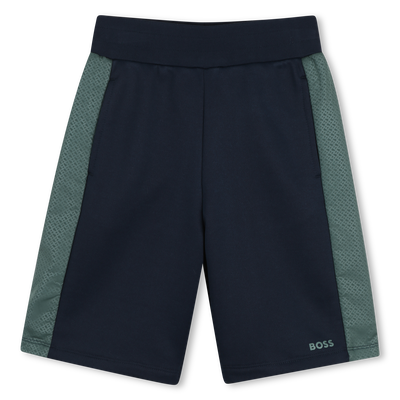 BERMUDA EN MOLLETON BOSS GARCON