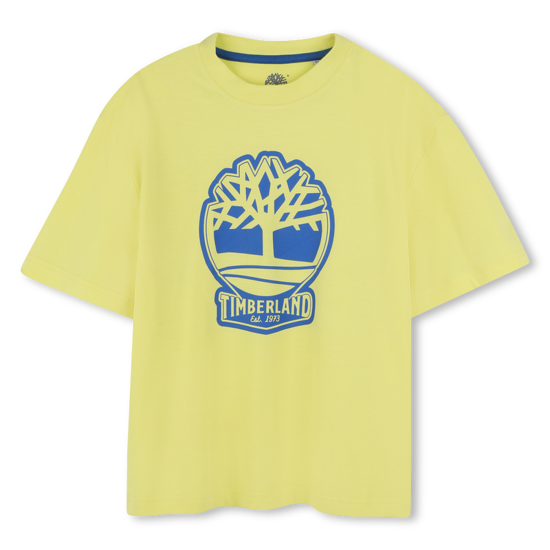 T-shirt bicolore avec logo TIMBERLAND 
                    GARCON