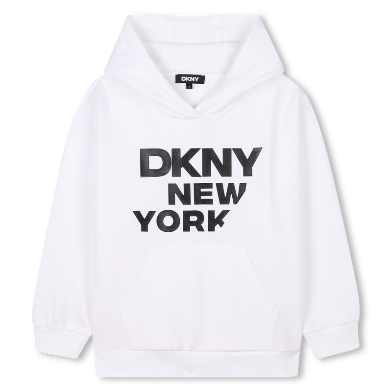 Sweat-shirt imprim&eacute; relief DKNY 
                        UNISEXE