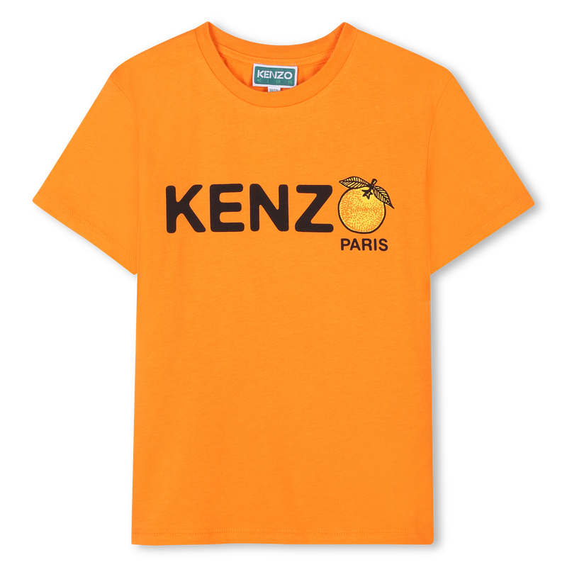 T-shirt manches courtes coton KENZO KIDS 
                    GARCON