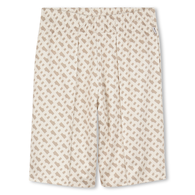 Bermuda imprimé monogramme BOSS 
                    GARCON