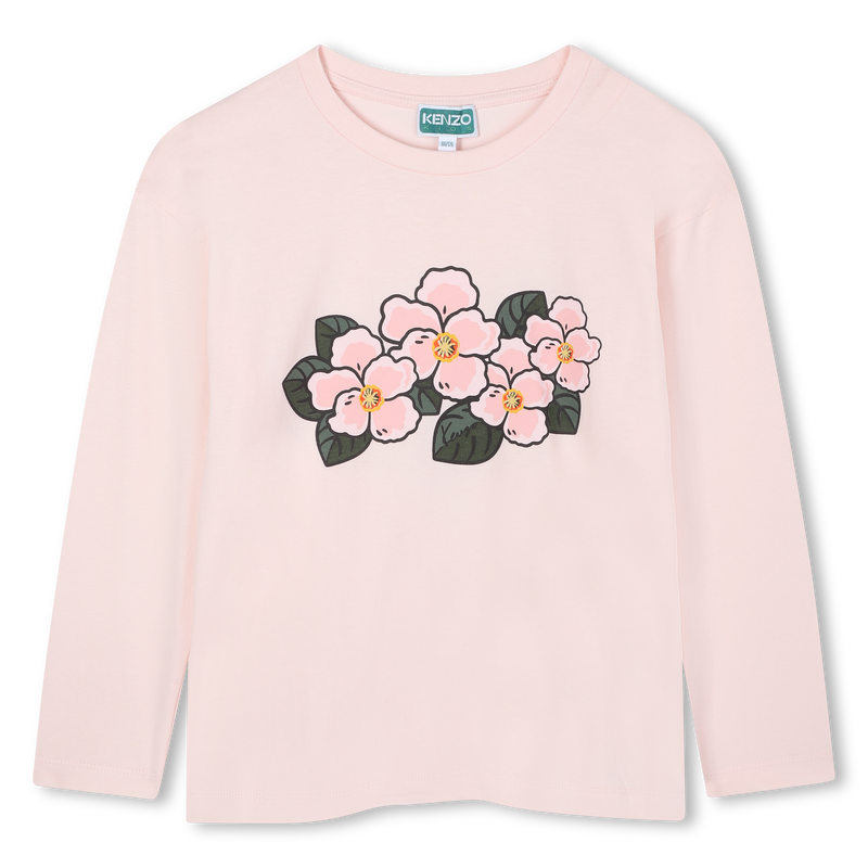 T-shirt à manches longues KENZO KIDS 
                    FILLE
