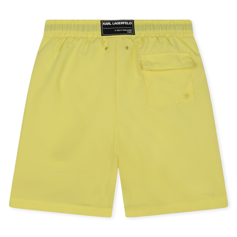 Short de bain imprimé KARL LAGERFELD KIDS 
                    GARCON