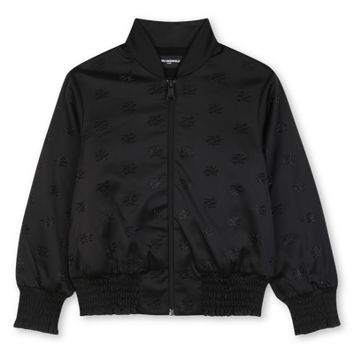 Cardigan en satin KARL LAGERFELD KIDS FILLE