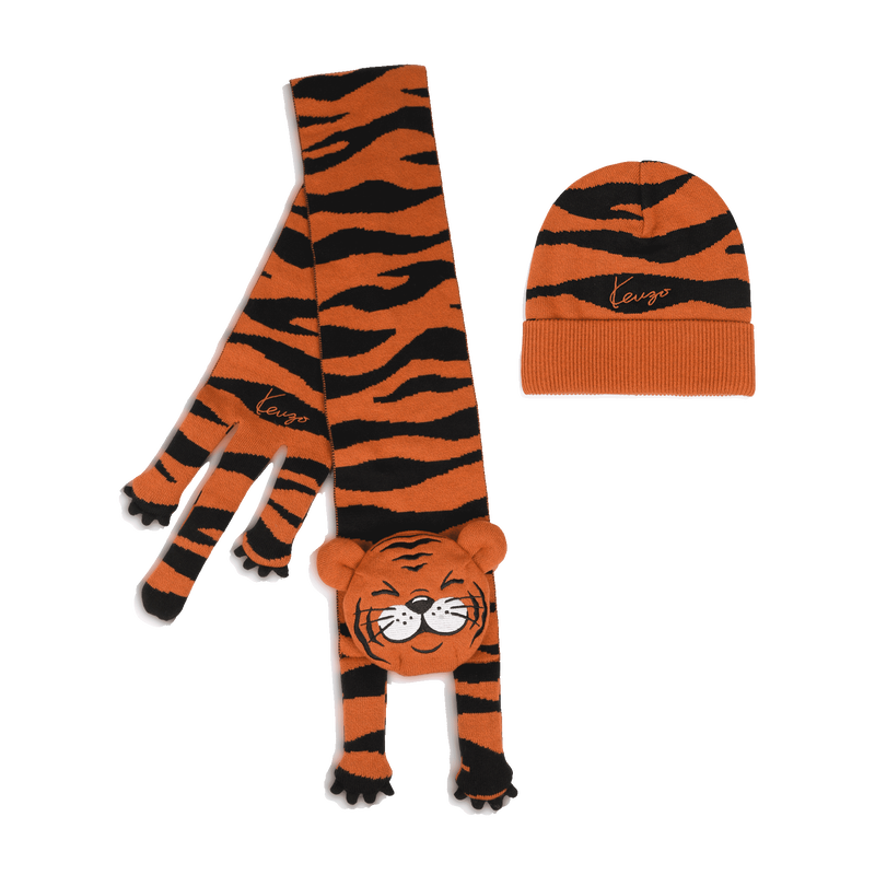 Ensemble &eacute;charpe et bonnet KENZO KIDS 
                        UNISEXE