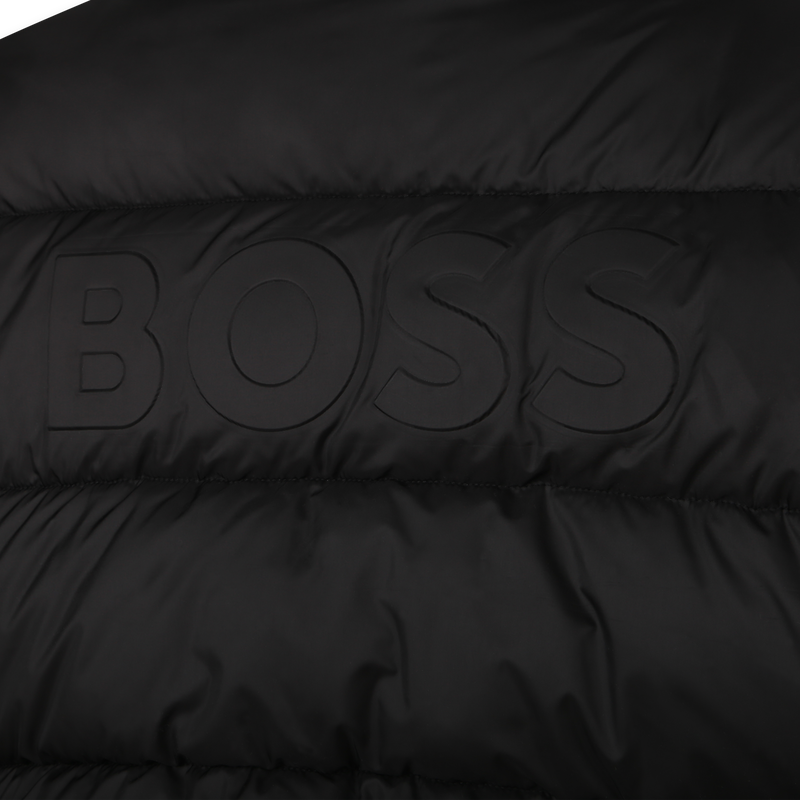 Doudoune zippée à capuche BOSS 
                    FILLE