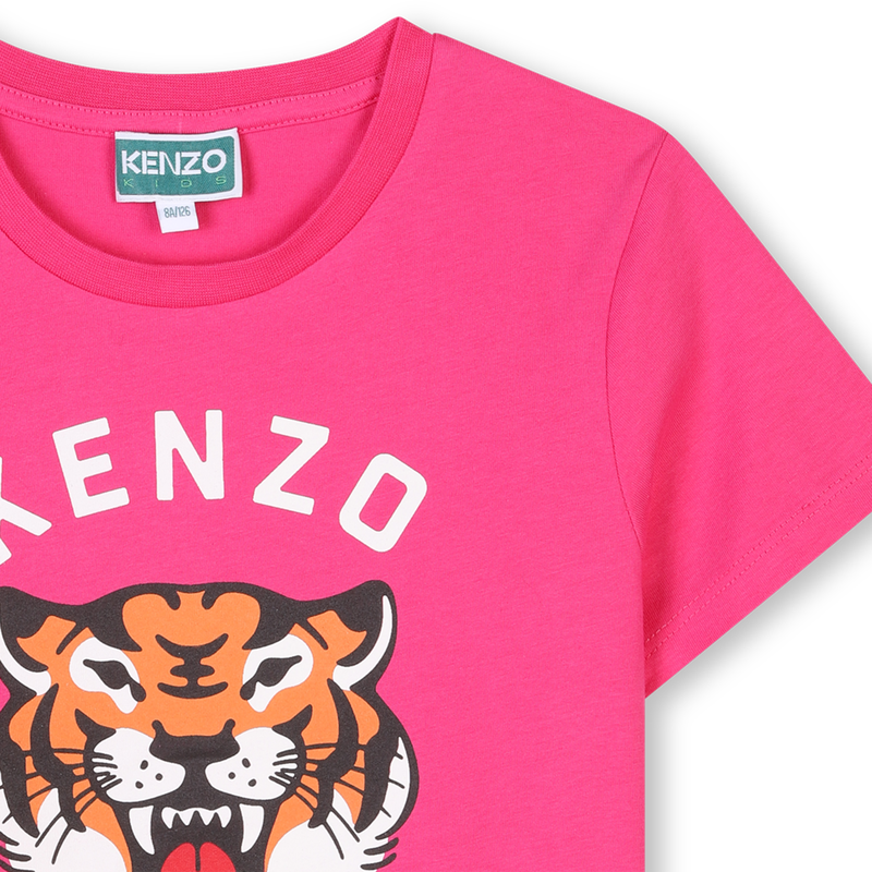 T-shirt &agrave; manches courtes KENZO KIDS 
                        FILLE