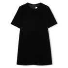 Robe tee-shirt en velours ZADIG VOLTAIRE 
                    FILLE