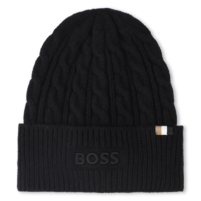 Bonnet tricot torsadé BOSS GARCON