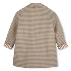 Manteau long &agrave; carreaux KIDS AROUND 
                    FILLE