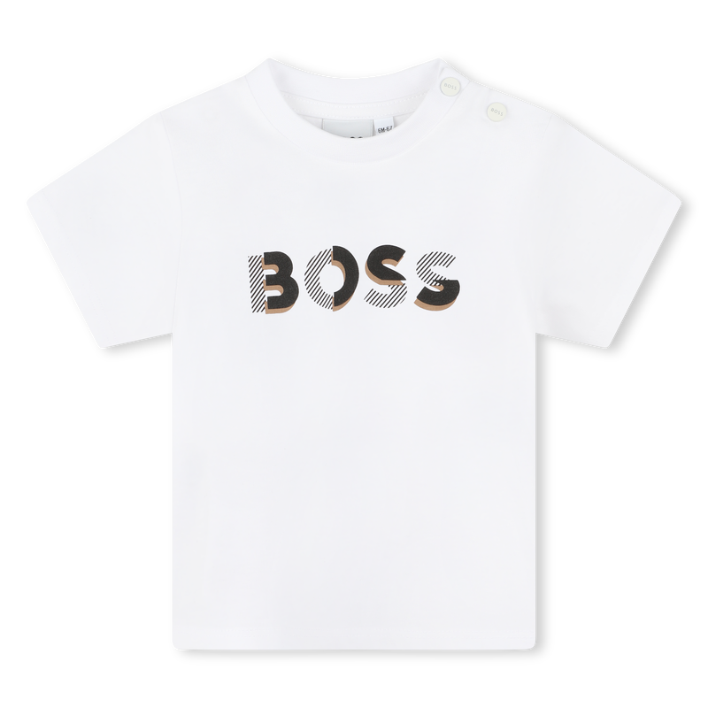 T-shirt pressionné BOSS 
                    GARCON