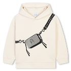 Sweat-shirt &agrave; capuche MARC JACOBS 
                    FILLE