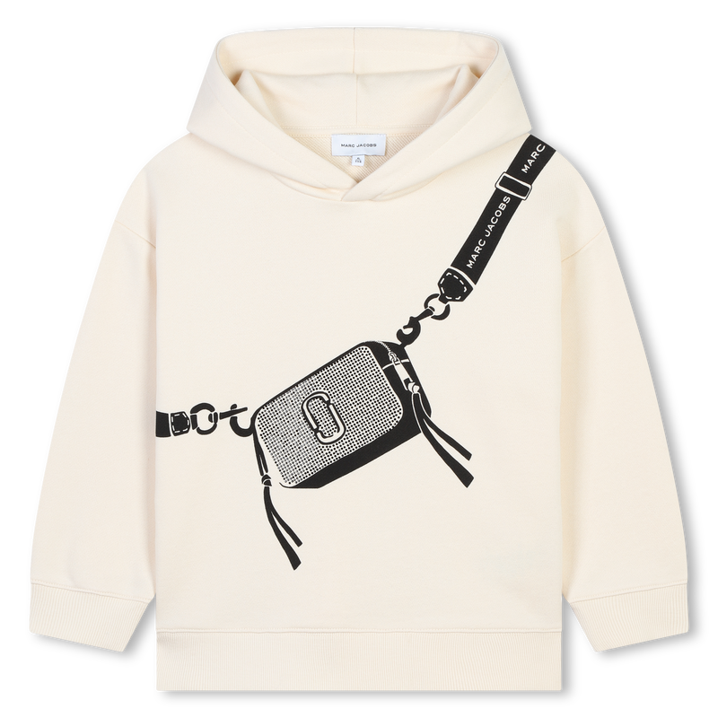 Sweat-shirt &agrave; capuche MARC JACOBS 
                        FILLE