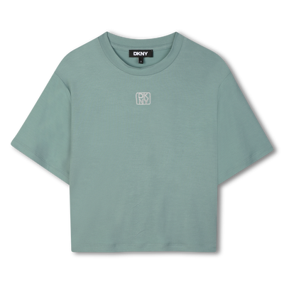 T-shirt à manches courtes DKNY FILLE