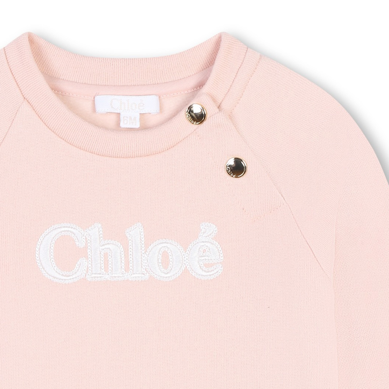 Sweat-shirt en molleton CHLOE 
                    FILLE