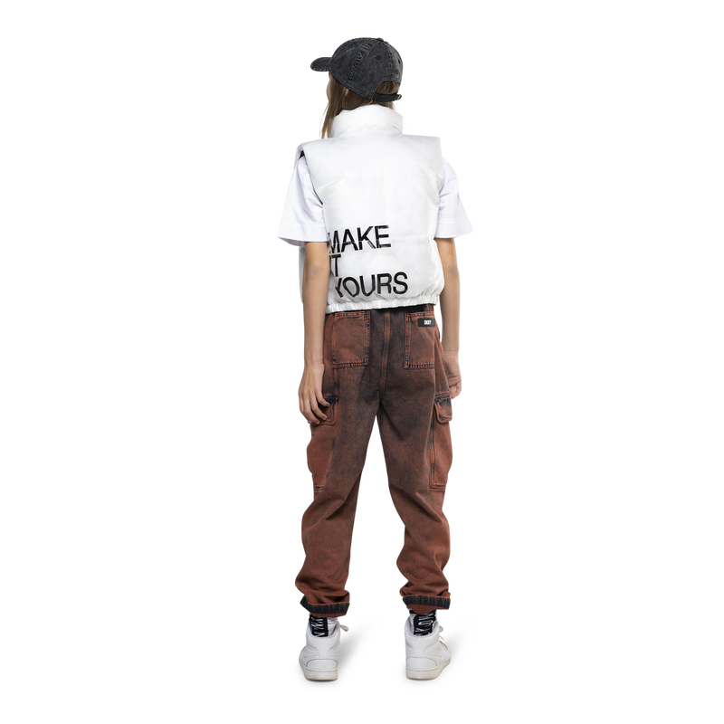 Doudoune sans manche DKNY 
                    FILLE