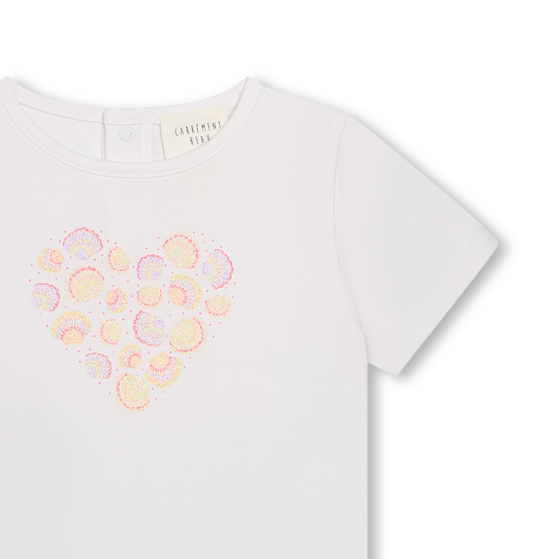 T-shirt avec imprimé coeur CARREMENT BEAU 
                    FILLE
