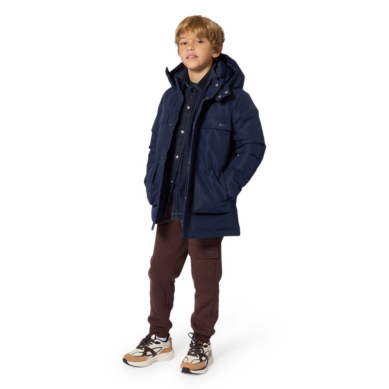 Parka &agrave; capuche BOSS 
                        GARCON
