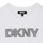 T-shirt &agrave; manches courtes DKNY 
                    FILLE