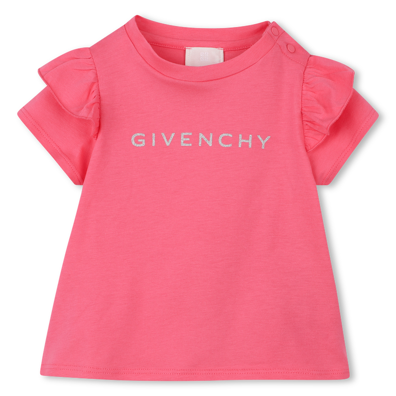 T-shirt à manches volantées GIVENCHY 
                    FILLE