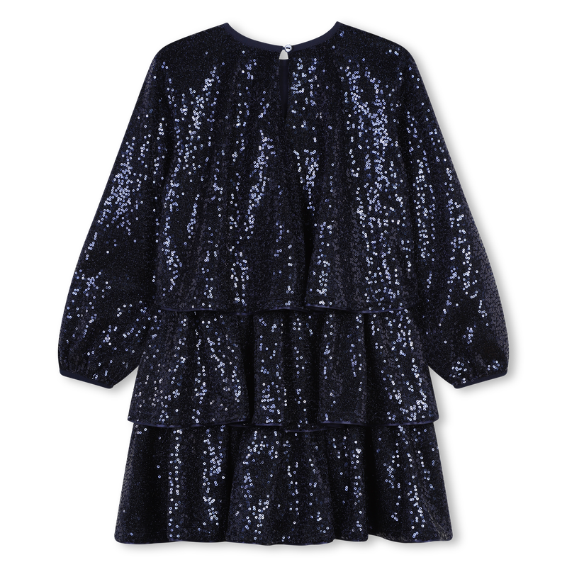 Robe volantée ornée de sequins BILLIEBLUSH 
                    FILLE