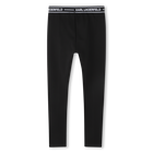Legging en jacquard KARL LAGERFELD KIDS 
                    FILLE