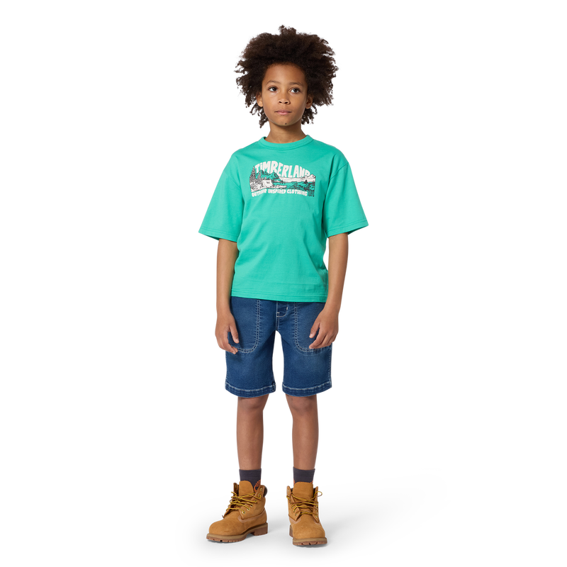 TEE-SHIRT MANCHES COURTES TIMBERLAND 
                        GARCON