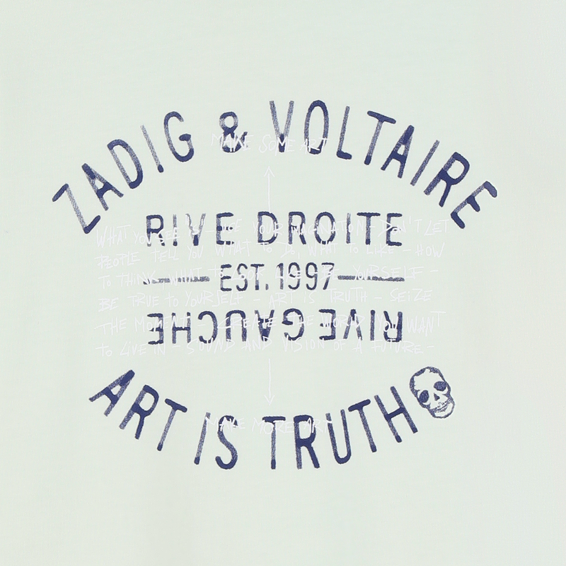 TEE-SHIRT MANCHES COURTES ZADIG & VOLTAIRE 
                        GARCON