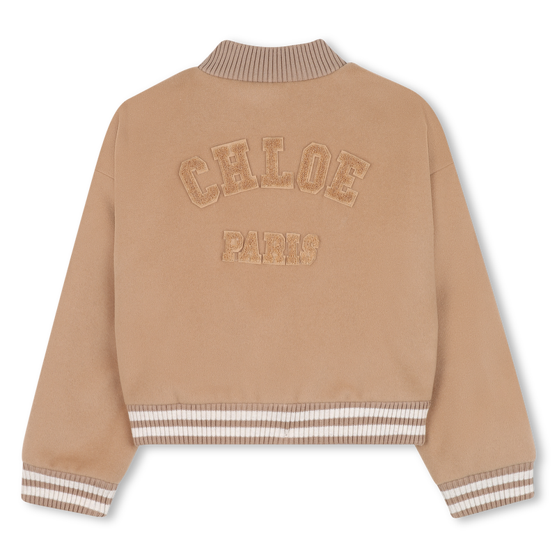 Blouson en drap de laine mélangée CHLOE 
                    FILLE