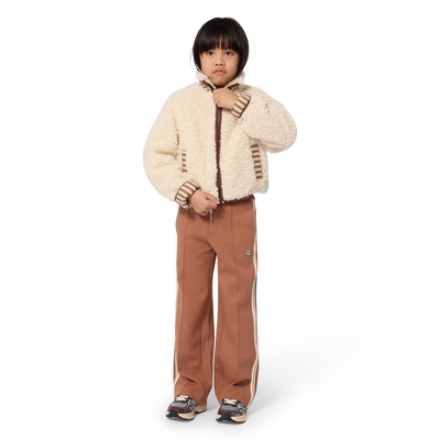 Veste en tissu peluche KIDS AROUND FILLE