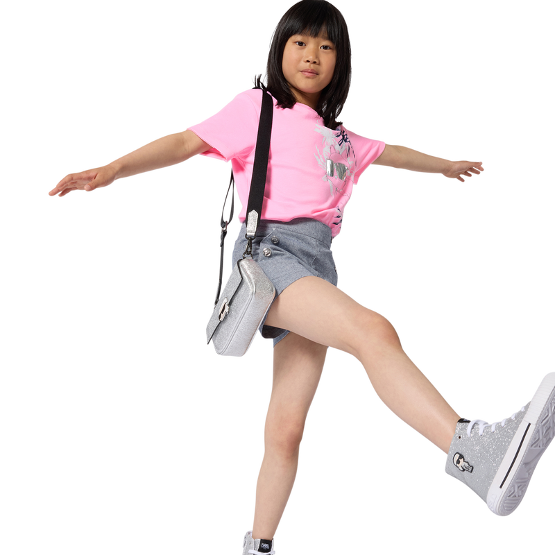 T-SHIRT MANCHES COURTES KARL LAGERFELD KIDS 
                        FILLE