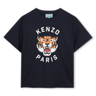 Tee-shirt manches courtes, BLEU MISTRAL, hi-res