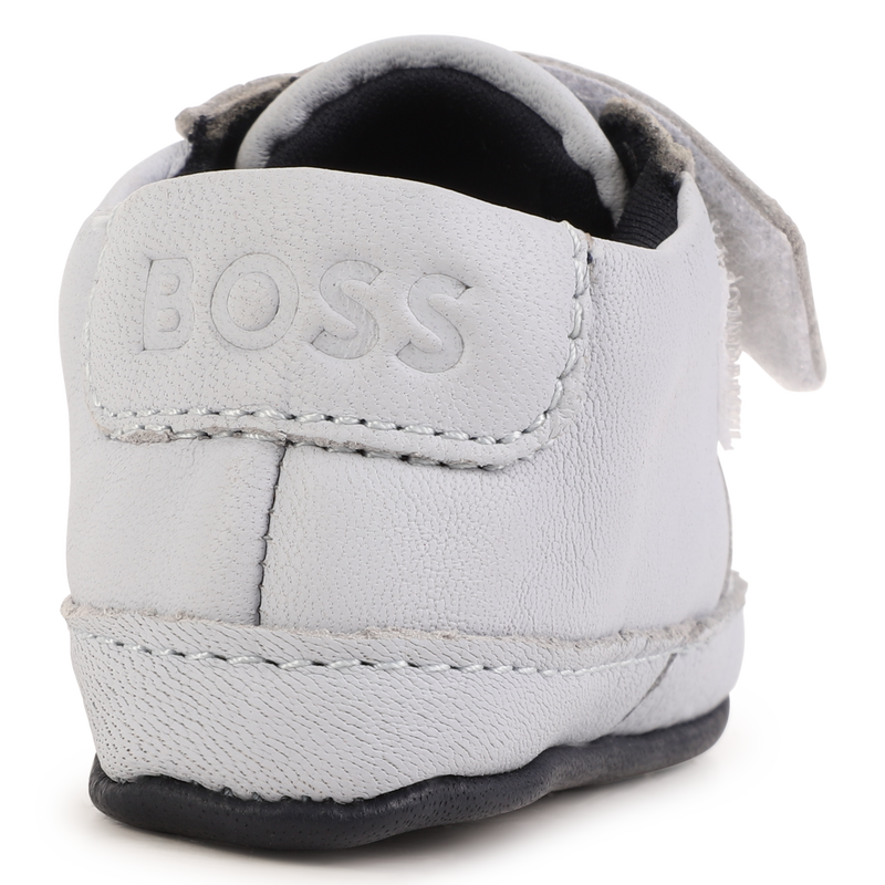 Chaussons souples à bande auto-agrippante BOSS 
                    GARCON