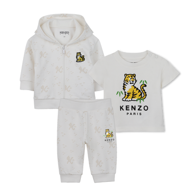 Ensemble pantalon, cardigan et tee-shirt KENZO KIDS UNISEXE