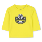 Tee-shirt &agrave; manches longues, JAUNE NEON, hi-res