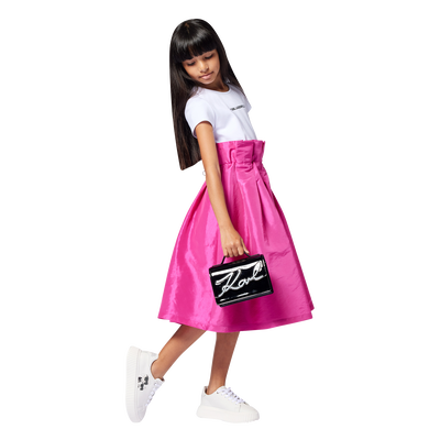 Sac à main ajustable à aimants KARL LAGERFELD KIDS FILLE