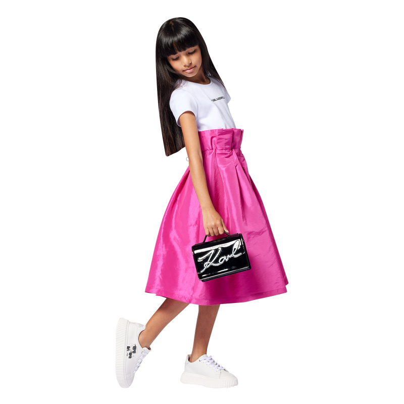 Sac à main ajustable à aimants KARL LAGERFELD KIDS 
                    FILLE