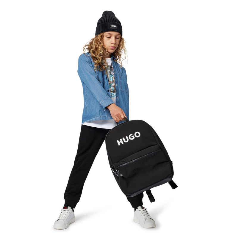 Sac à dos mat Hugo 
                    GARCON