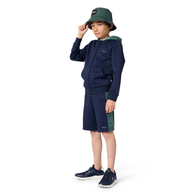 BERMUDA EN MOLLETON BOSS GARCON