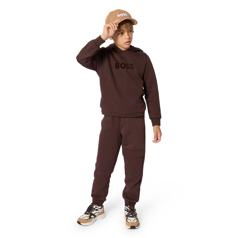 Sweat-shirt &agrave; capuche BOSS 
                        GARCON