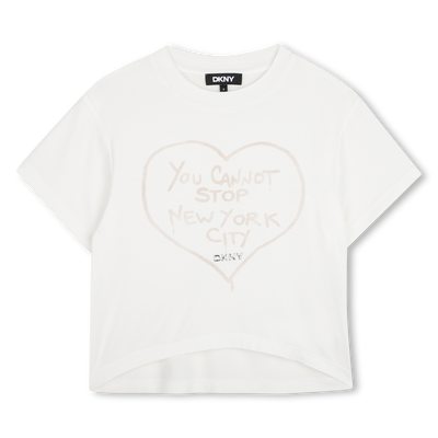 Tee-shirt manches courtes DKNY FILLE