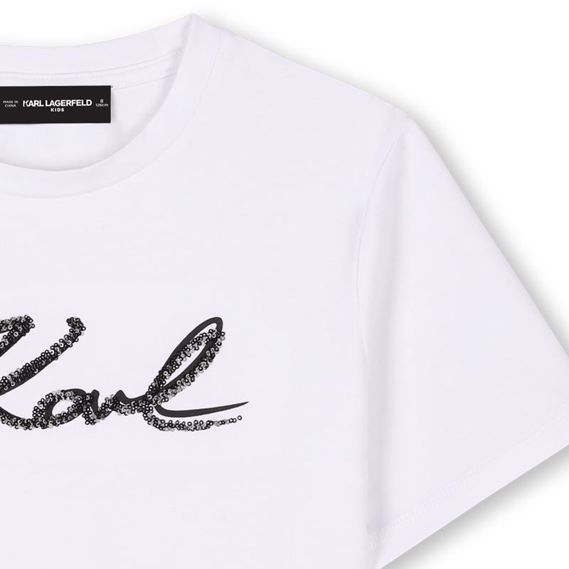 T-shirt KARL LAGERFELD KIDS 
                    FILLE