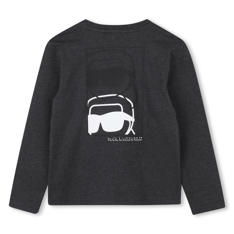 T-shirt à manches longues KARL LAGERFELD KIDS 
                    GARCON