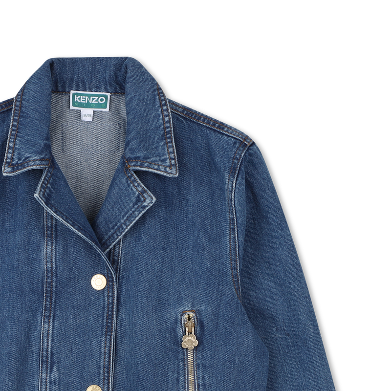Veste en denim KENZO KIDS 
                    FILLE