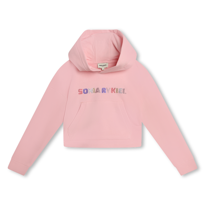 Sweat-shirt molleton à capuche SONIA RYKIEL 
                    FILLE