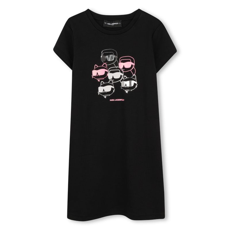 ROBE MANCHES COURTES KARL LAGERFELD KIDS 
                        FILLE