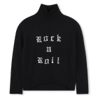 Pull en tricot &agrave; col montant ZADIG & VOLTAIRE 
                    FILLE