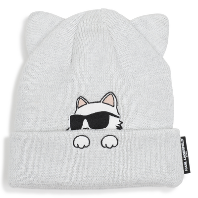 Bonnet tricot KARL LAGERFELD KIDS FILLE